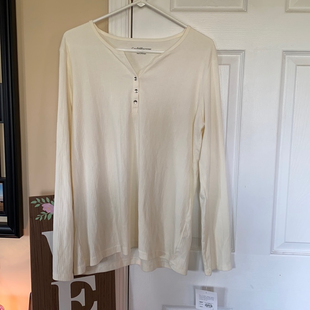 Xxl Croft and barrel long sleeve shirt w tags! New